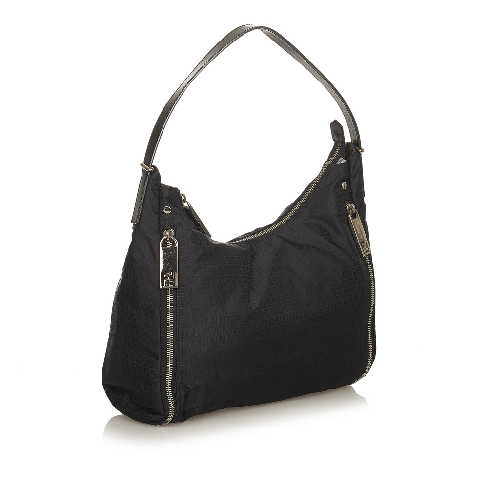 FENDI Zucchino Nylon Shoulder Bag - Picture 3 of 9